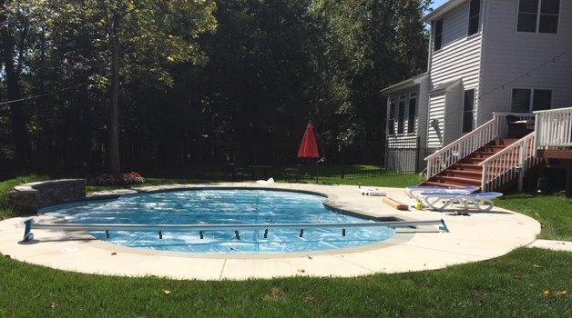 Automatic Motorized Solar Blanket Cover Reel/Roller for Pools up to 21x45ft customer photo 1