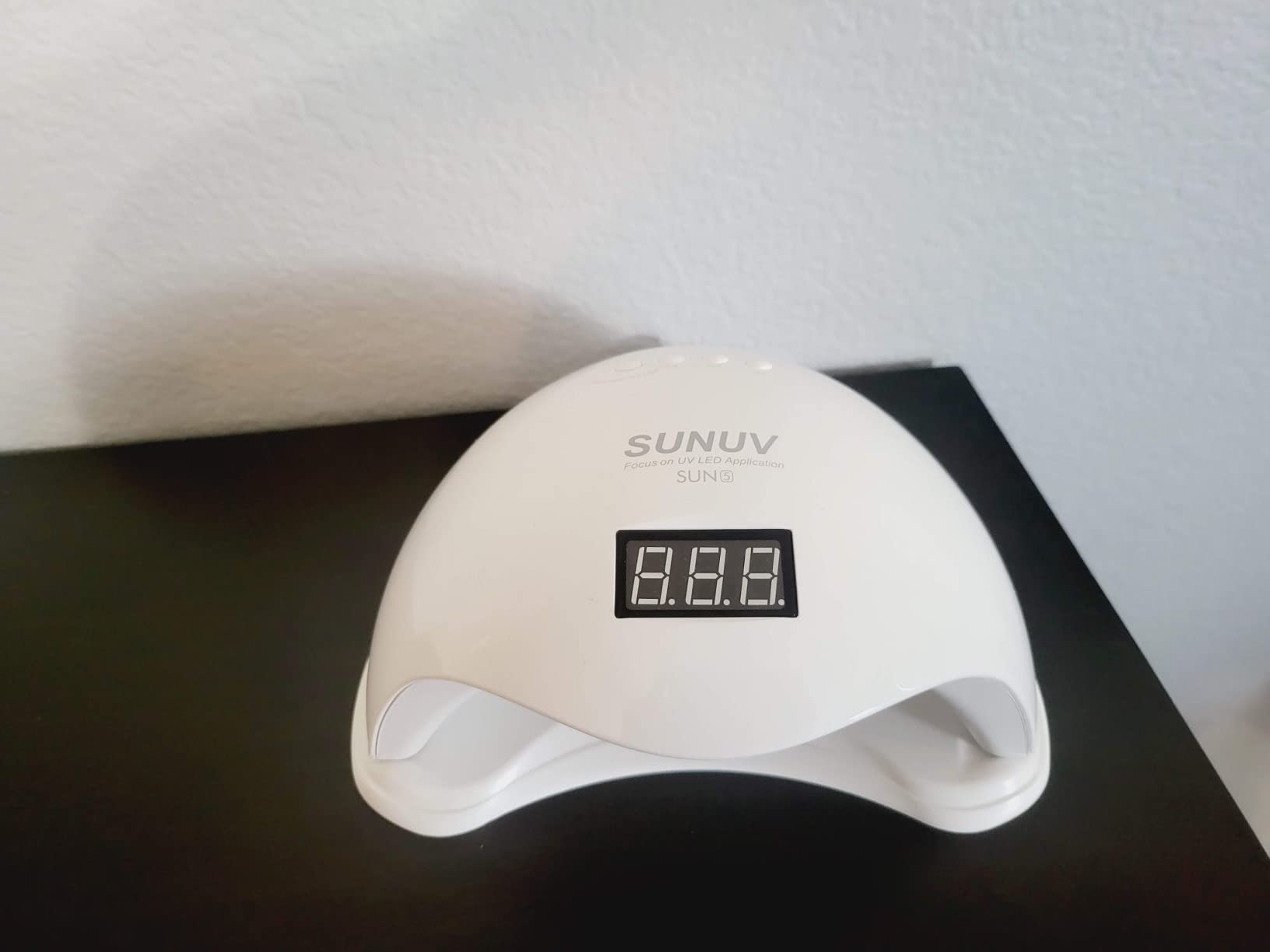 UV Light for Gel Nails,LCD Display with 4 Timer LED Nail Lamp,SUN5 | 10/30/60/90s 4 Timer for All Gel Polish,Over-Temperature Protection, Smart Sensor Larger Chamber with Removable Base customer photo 2