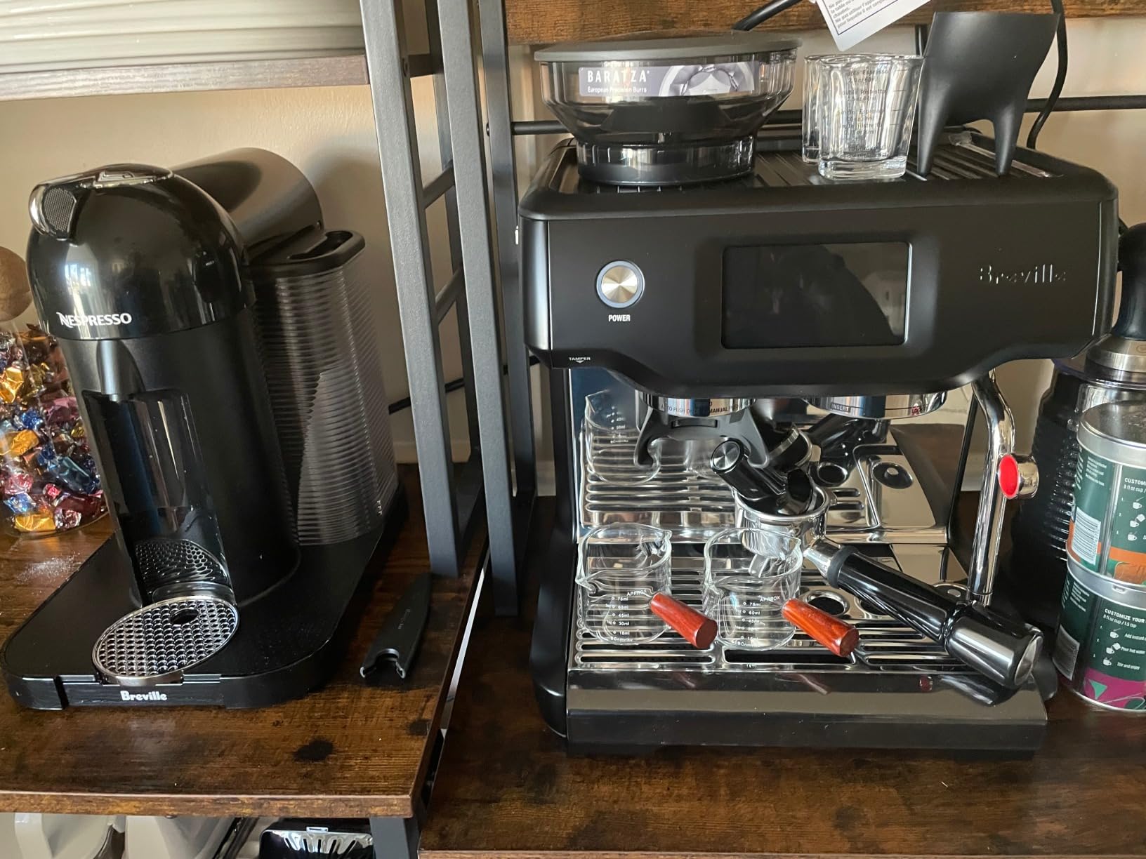 Vertuo Coffee and Espresso Maker by Breville, Chrome with Aeroccino Milk Frother customer photo 1