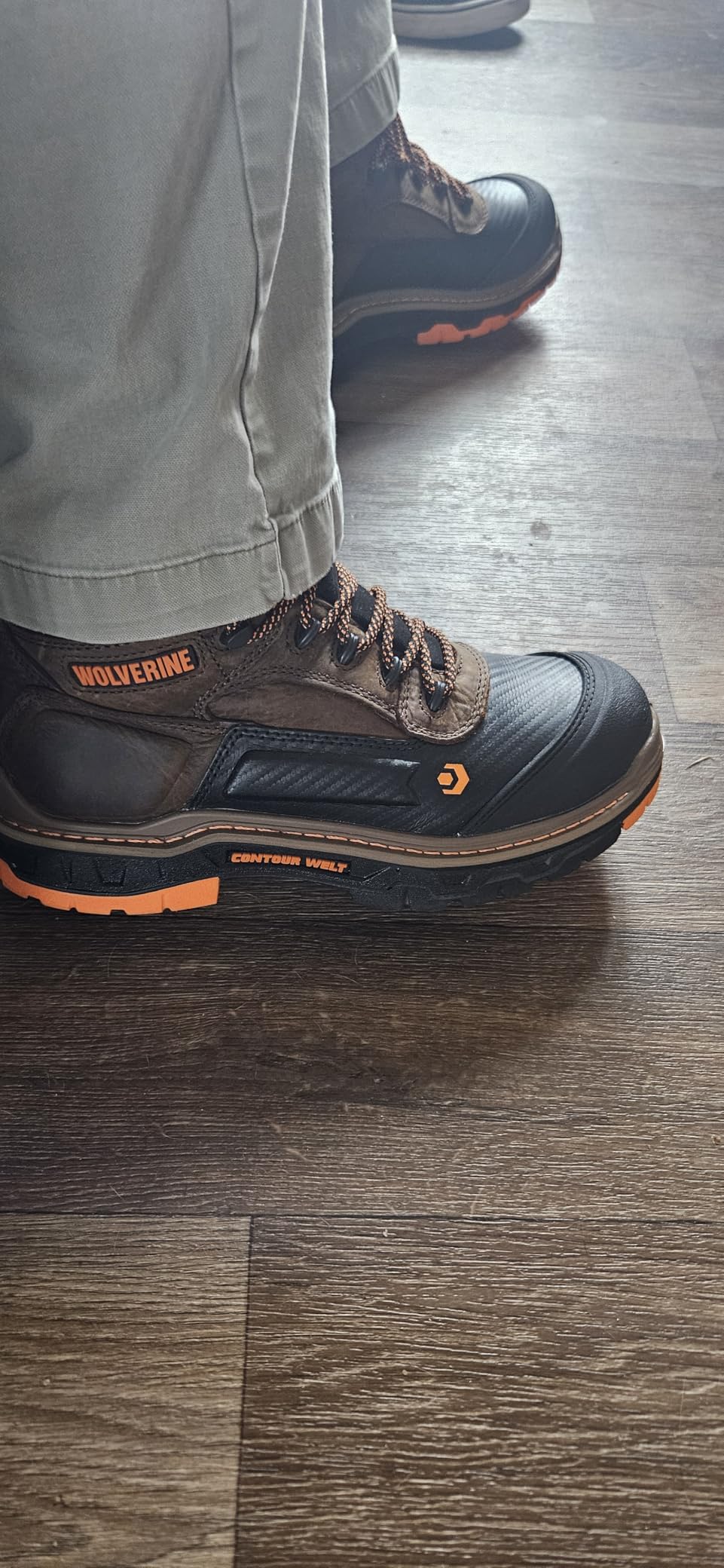 Wolverine Men's Overpass Composite Toe Waterproof Work Boots customer photo 2