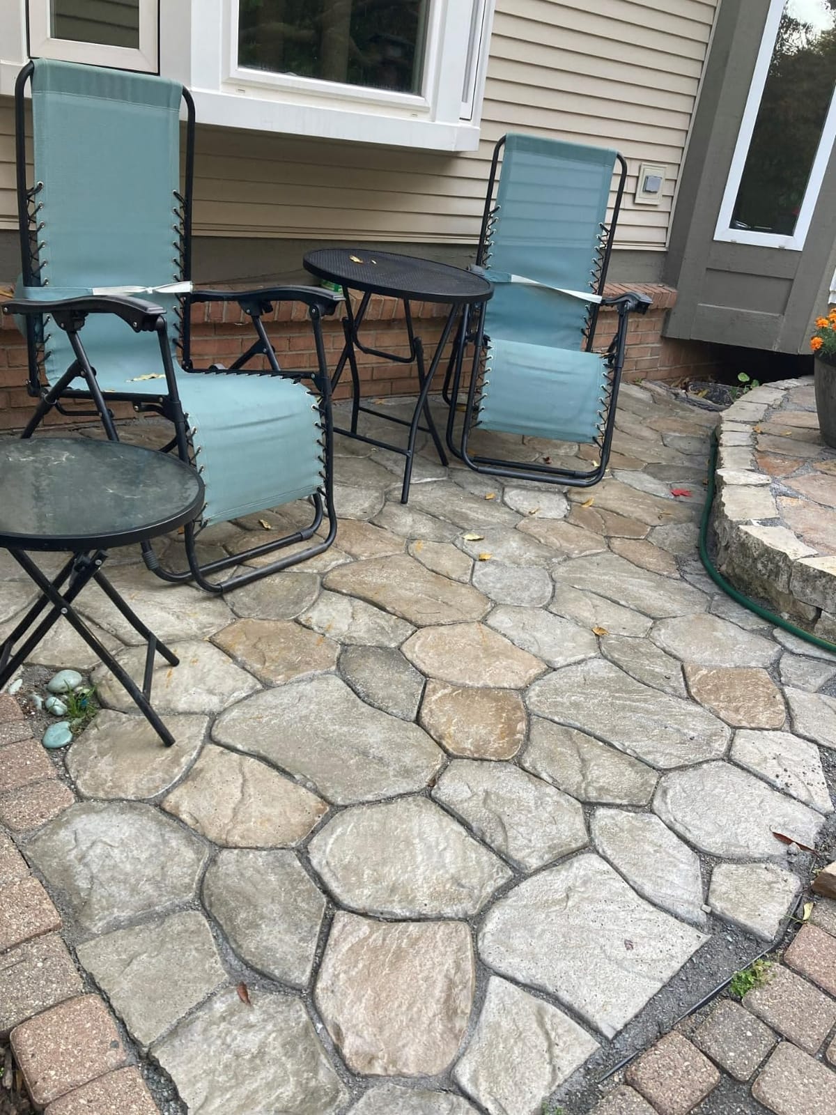 SvitMolds Concrete molds DIY Sold 6 pcs Plastic Moulds Flagstone Casting Concrete Paving Garden Paths Stone Patio Pavers for Garden Walkway #S34 customer photo 2