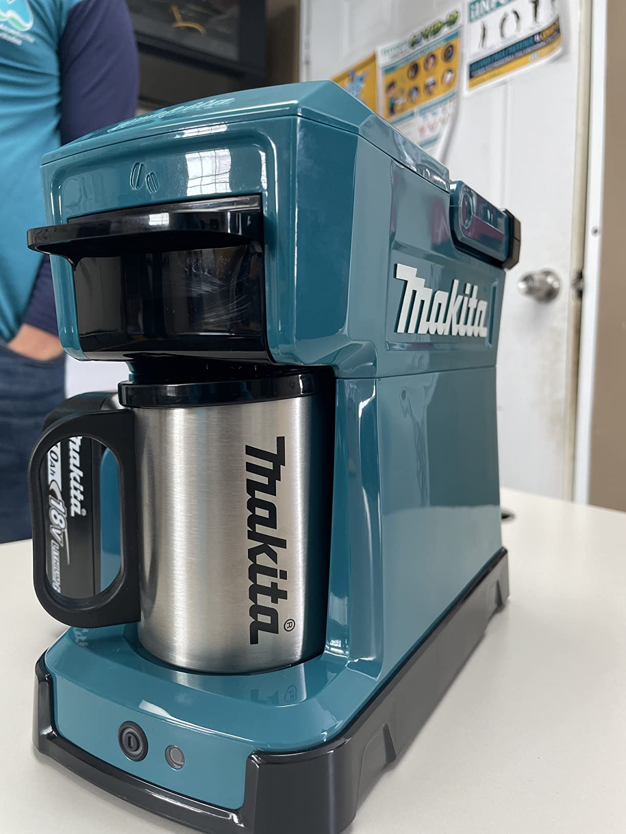 Makita DCM501Z 18V LXT / 12V max CXT Lithium-Ion Cordless Coffee Maker, Tool Only customer photo 1