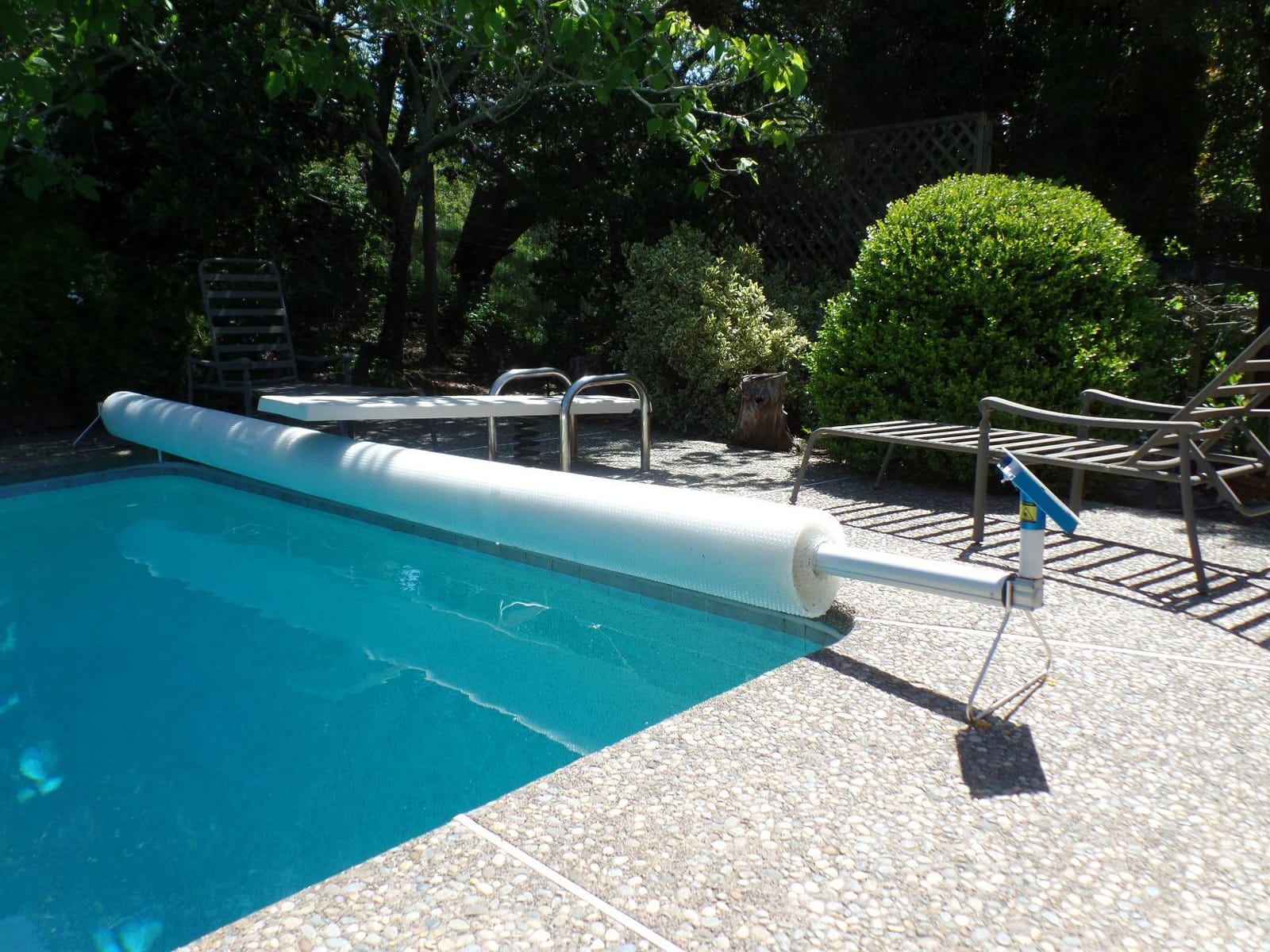 Automatic Motorized Solar Blanket Cover Reel/Roller for Pools up to 20x40' customer photo 1
