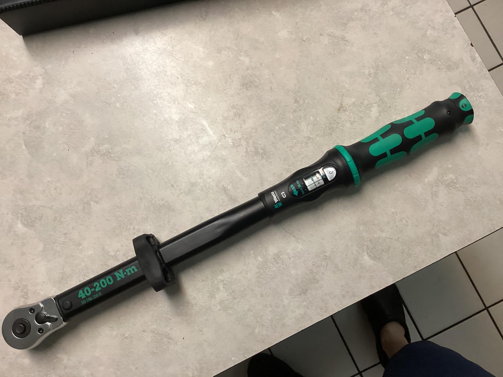 Wera - 5075622001 Click-Torque C 3 torque wrench with reversible ratchet, 1/2