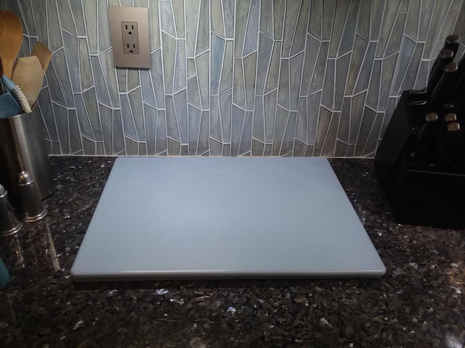 Commercial Grade 20x15 Black Cutting Board, X-Large 1/2