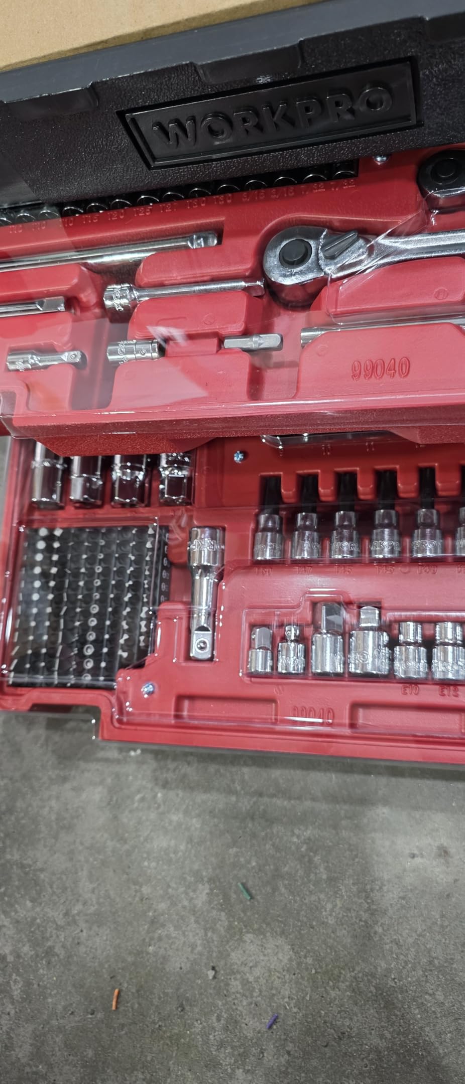 WORKPRO 450-Piece Drive Socket Set 1/2
