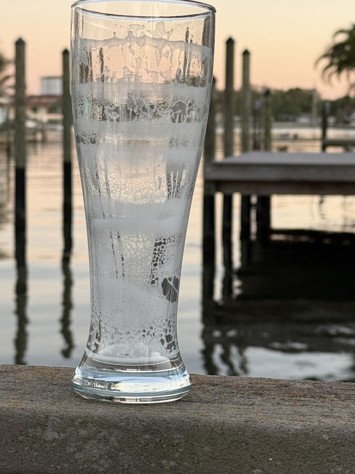 DU VINO USA Made Nucleated Pilsner Glasses- Etched Beer Glass for Better Head Retention, Aroma and Flavor - 16 oz Craft Beer Glasses for Beer Drinking Bliss - 4 Pack customer photo 1