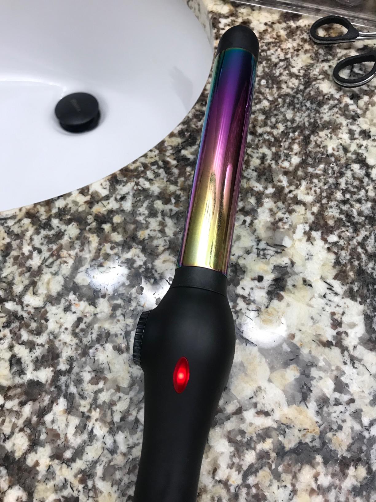 INFINITIPRO BY CONAIR Rainbow Titanium 1-Inch Curling Wand customer photo 2