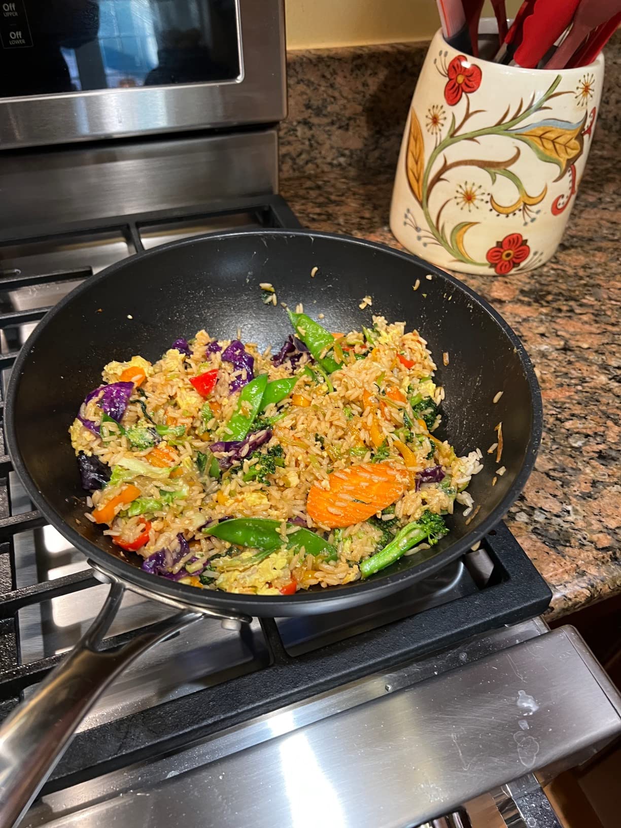 Cooks Standard Classic 11-Inch Hard Anodized Nonstick Wok Stir Fry Pan customer photo 1