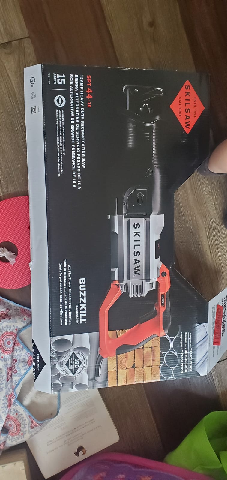 SKIL 15 Amp Heavy Duty Reciprocating Saw-SPT44-10 customer photo 1