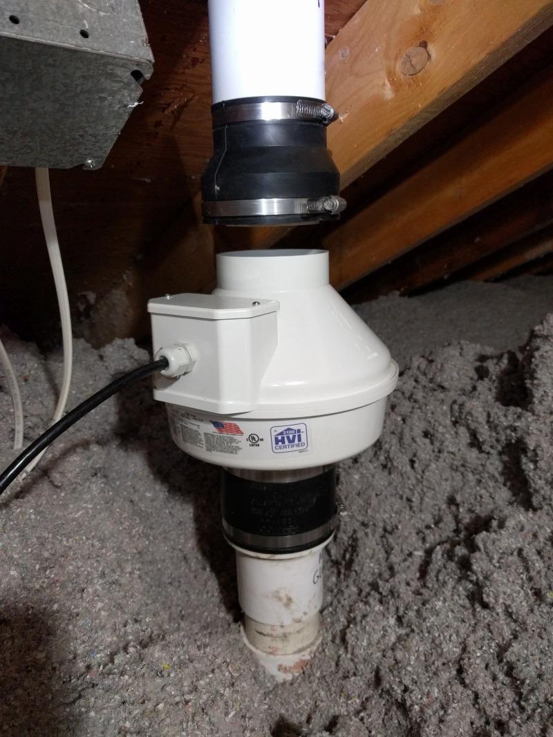 Fantech Rn2 Radon Mitigation Fan, 4.5
