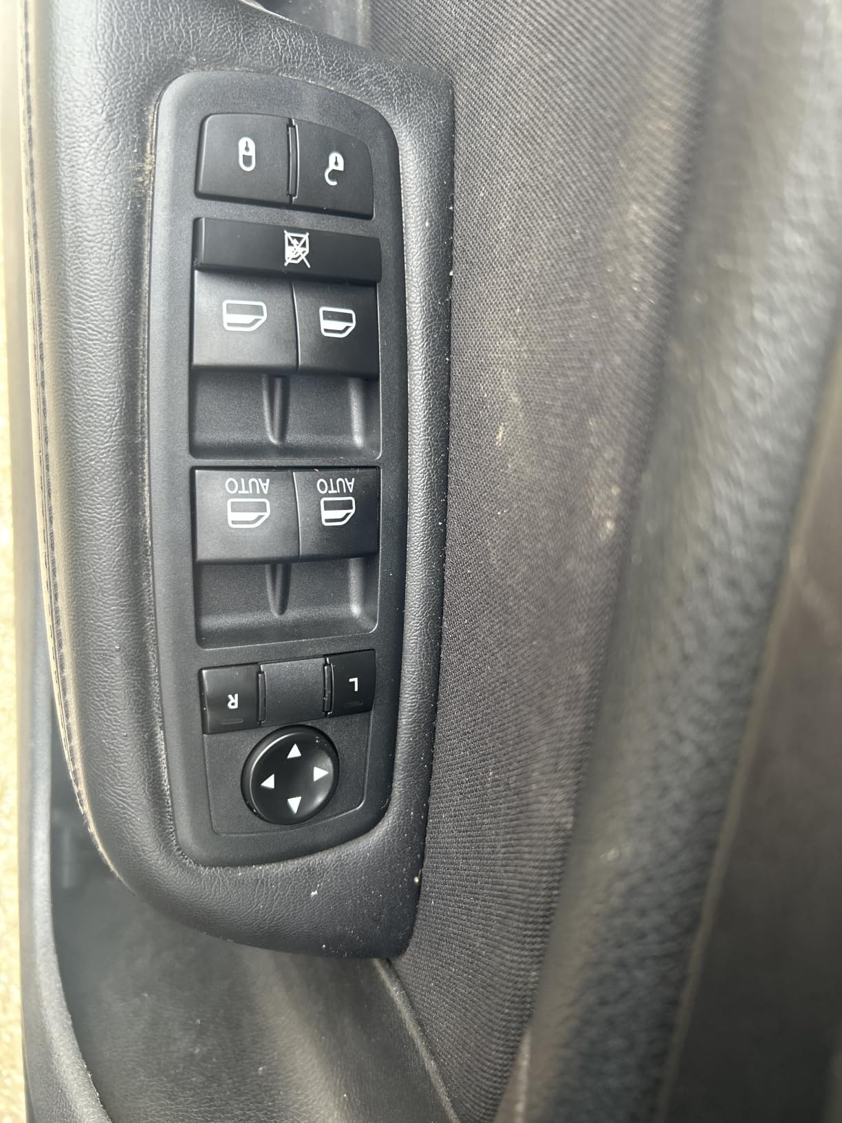 Master Power Window Switch Driver Side Front Left for Dodge Models | Door Control Button Fits 2016-2022 Ram 1500 2500 3500, 2011-2019 Dodge Charger, 2011-2020 Chrysler 200 300, Replaces 68139805AB customer photo 2