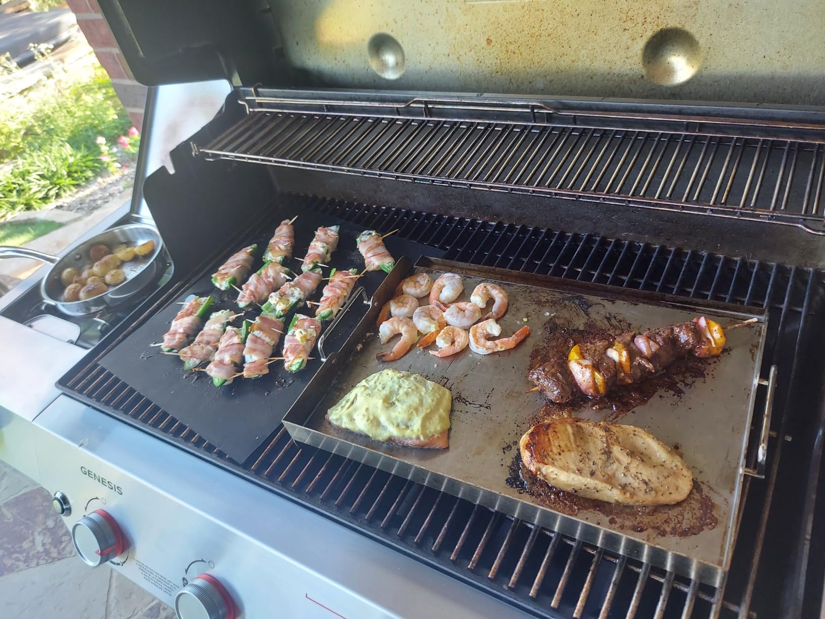 Skyflame Stainless Steel Griddle Flat Top Plate 17