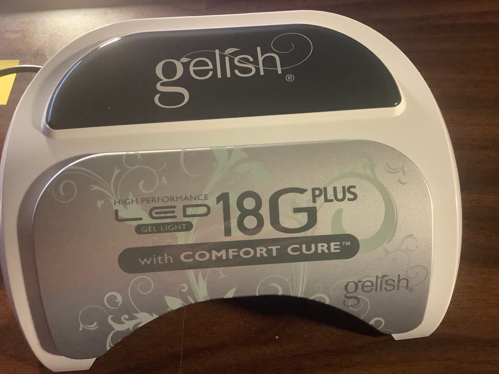 Gelish 18G Plus LED Light - 36W Professional LED Curing Lamp with Comfort Cure Technology, 60-Second Setting, Removable Magnetic Tray, SafeLight, Pedicure Friendly, Acetone Resistant customer photo 1