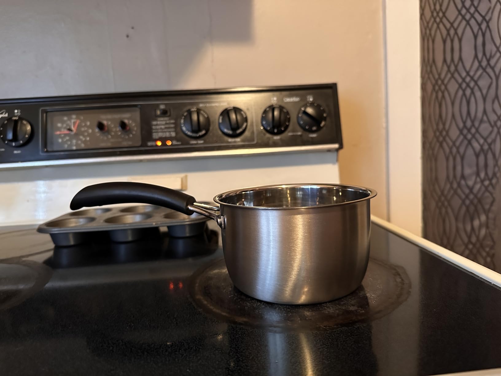 P&P CHEF 1 Quart Sauce Pan With Lid, Small Pot Saucepan, 1 Pc customer photo 1