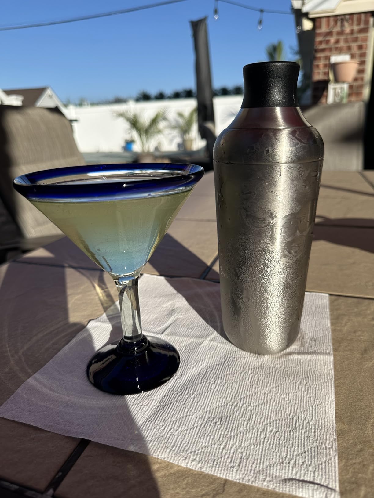 OXO Steel Cocktail Shaker with Strainer, Stainless Finish - 24 oz Capacity | Bar Tool, Easy-Grip Design, Home Bar, Bartending Equipment customer photo 1