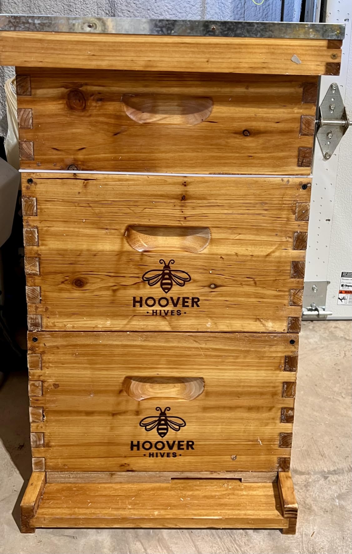 Hoover Hives 10-Frame Beeswax Coated Beehive Kit (2 Deep + 1 Medium) customer photo 1