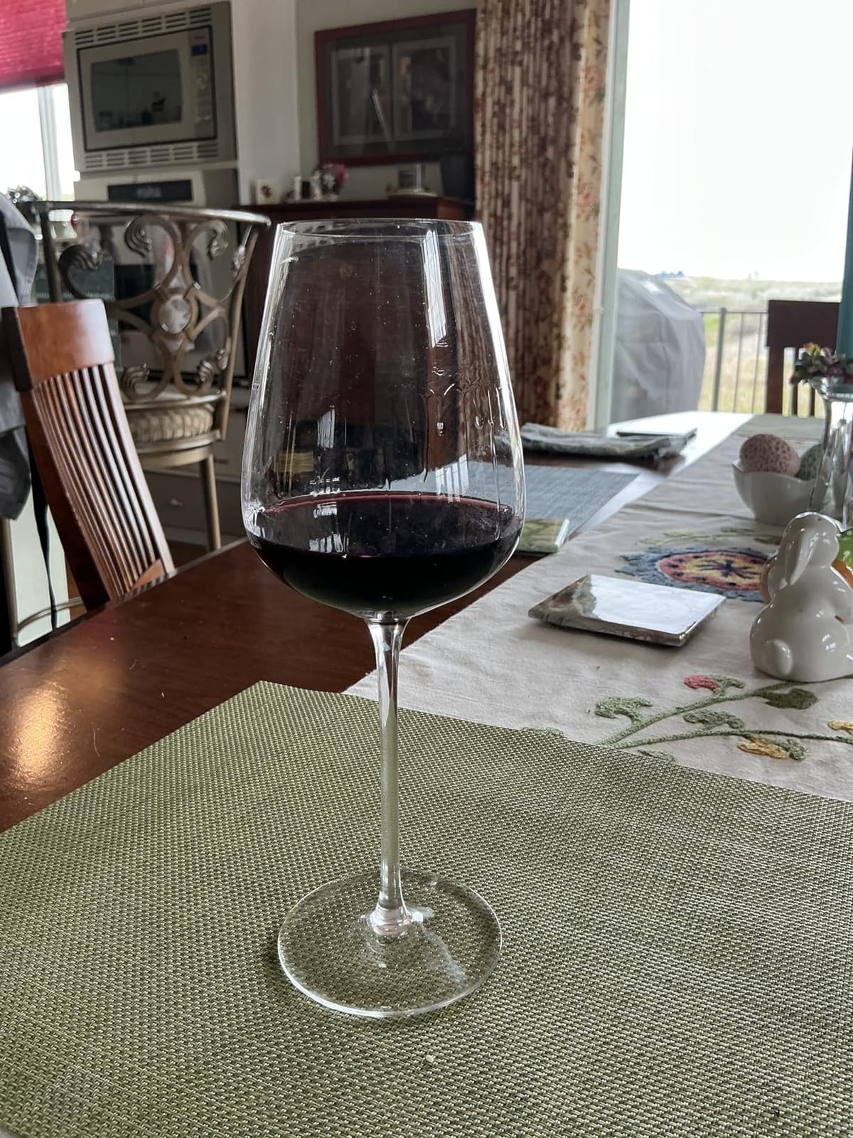 JBHO Hand Blown Italian Style Crystal Bordeaux Wine Glasses - Great Gift Packaging - Red Wine Glasses Lead-Free Premium Crystal Clear Glass - Set of 4-18 Ounce customer photo 1