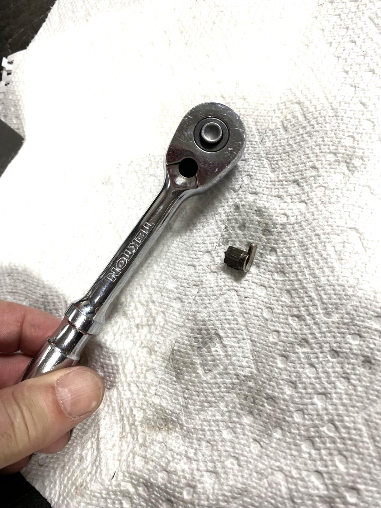 TEKTON 3/8 Inch Drive 6-Point Socket and Ratchet Set, 46-Piece (5/16-3/4 in., 8-19 mm) | SKT15301 customer photo 1