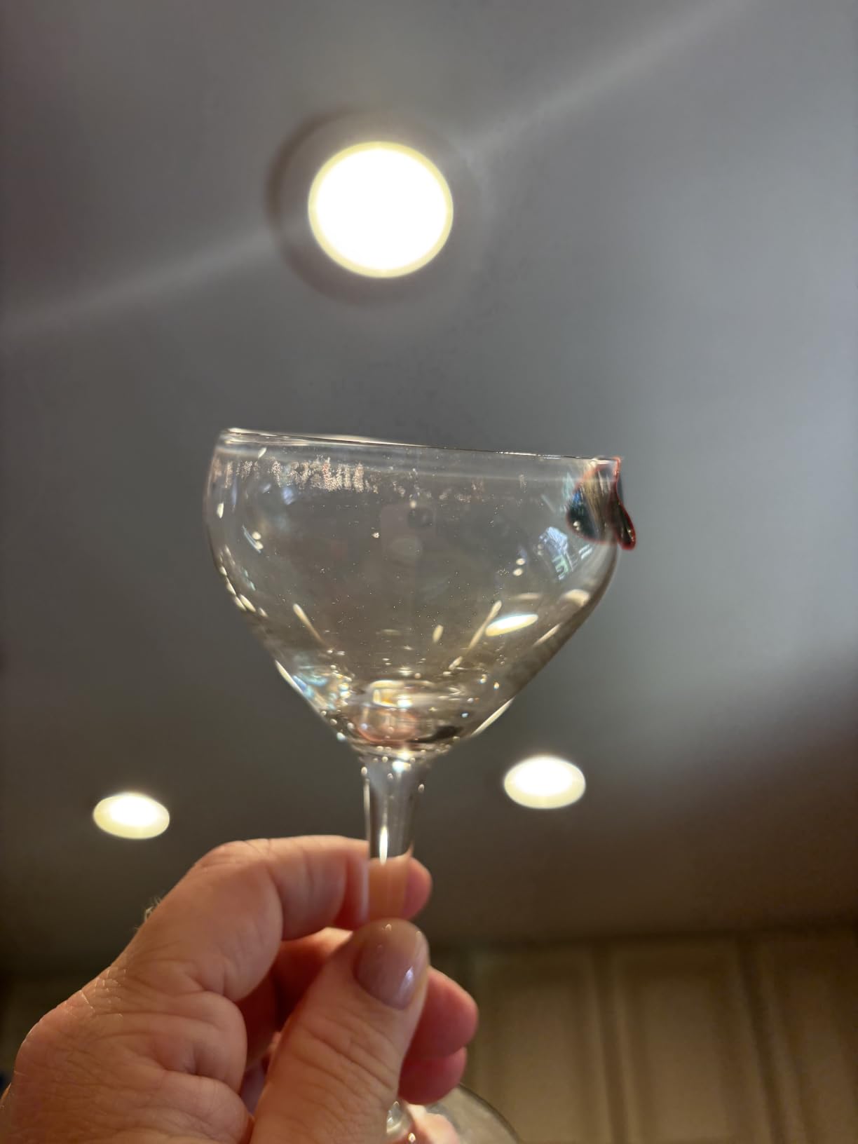 Riedel Drink Specific Glassware, Nick & Nora Cocktail Glass, 4oz, Old-Fashioned Stemmed Cocktail Glasses, Martini, Manhattan, Set of 2 customer photo 1