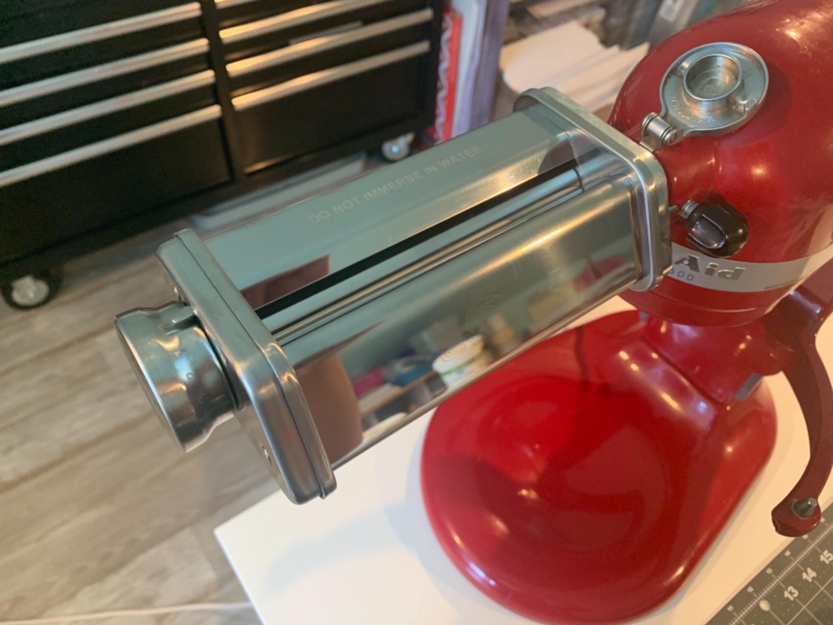 GVODE Pasta Roller Attachment for KitchenAid Stand Mixer, 8 Settings customer photo 1