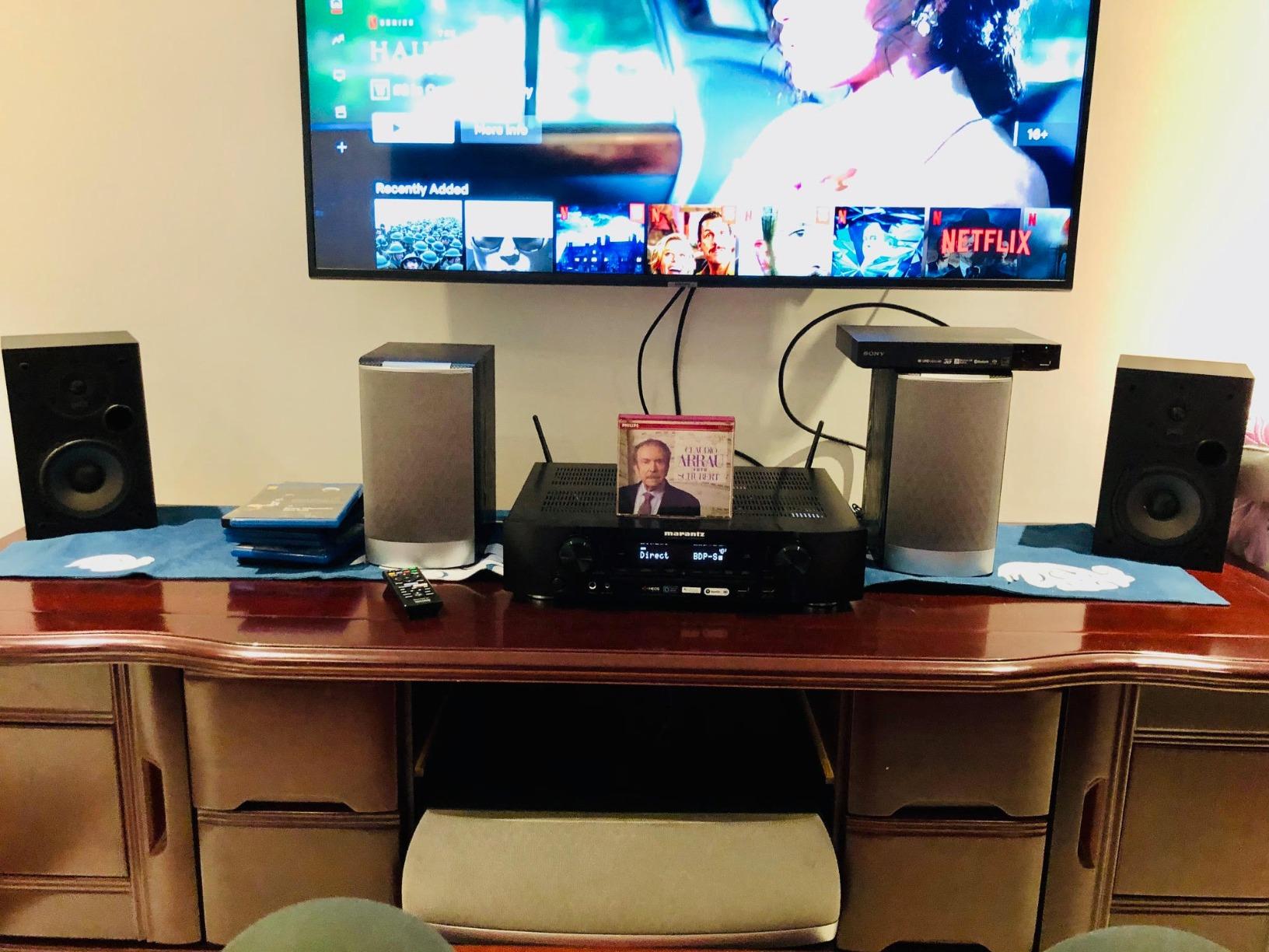 Marantz NR1510 Slimline 5.2 Channel AV Receiver Powered by HEOSâ„¢ with 50 W, 4K, and 6 HDMI Inputs customer photo 1
