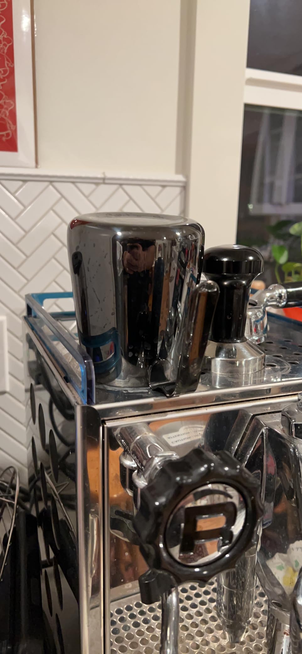 Fellow Eddy Milk Frothing Pitcher 12 oz, Fluted Spout for Latte Art, 18/8 Stainless Steel customer photo 1