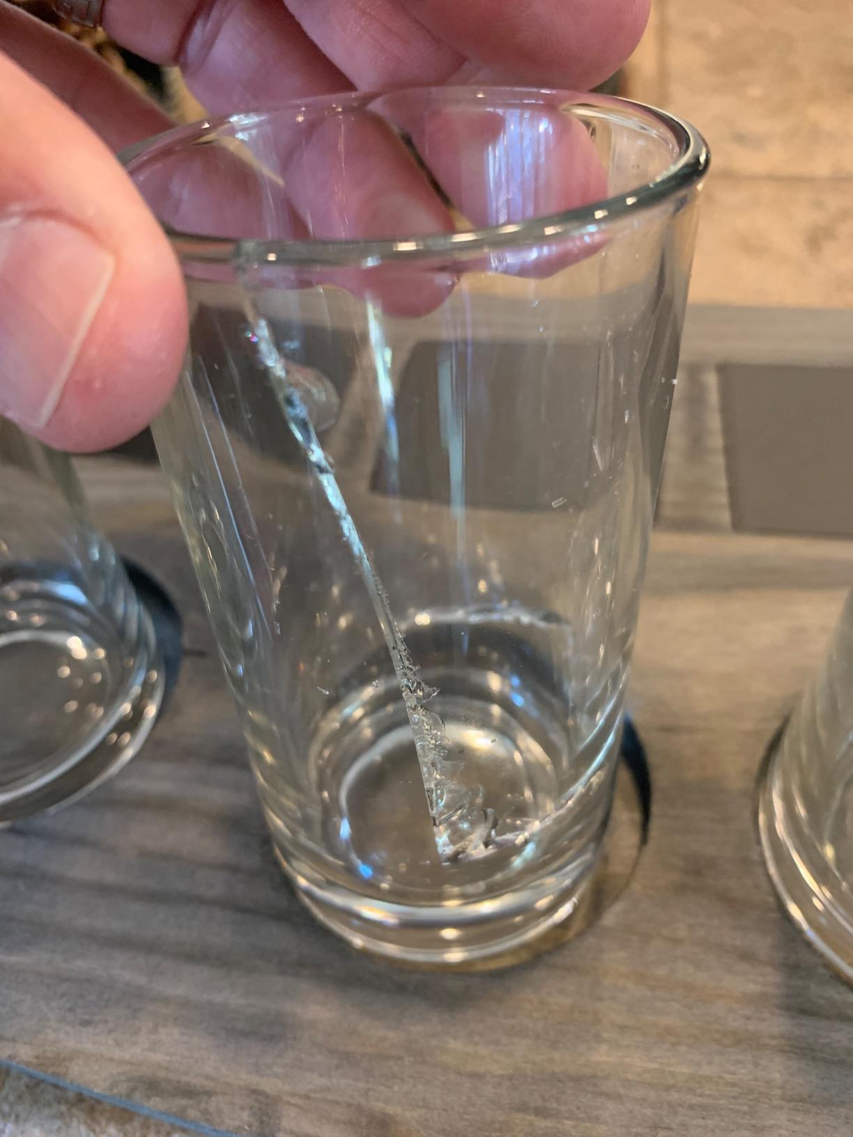 MyGift 5 Piece Set Vintage Grey Wood Beer Flight Tasting Glasses (6 oz) and Server Board Tray with Chalkboard Labels customer photo 1