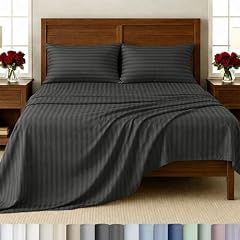 California Design Den Softest 100% Cotton Sateen Queen Sheets, 4 Pcs, White | 500 Thread Count Backed by Good Housekeeping Seal, 16