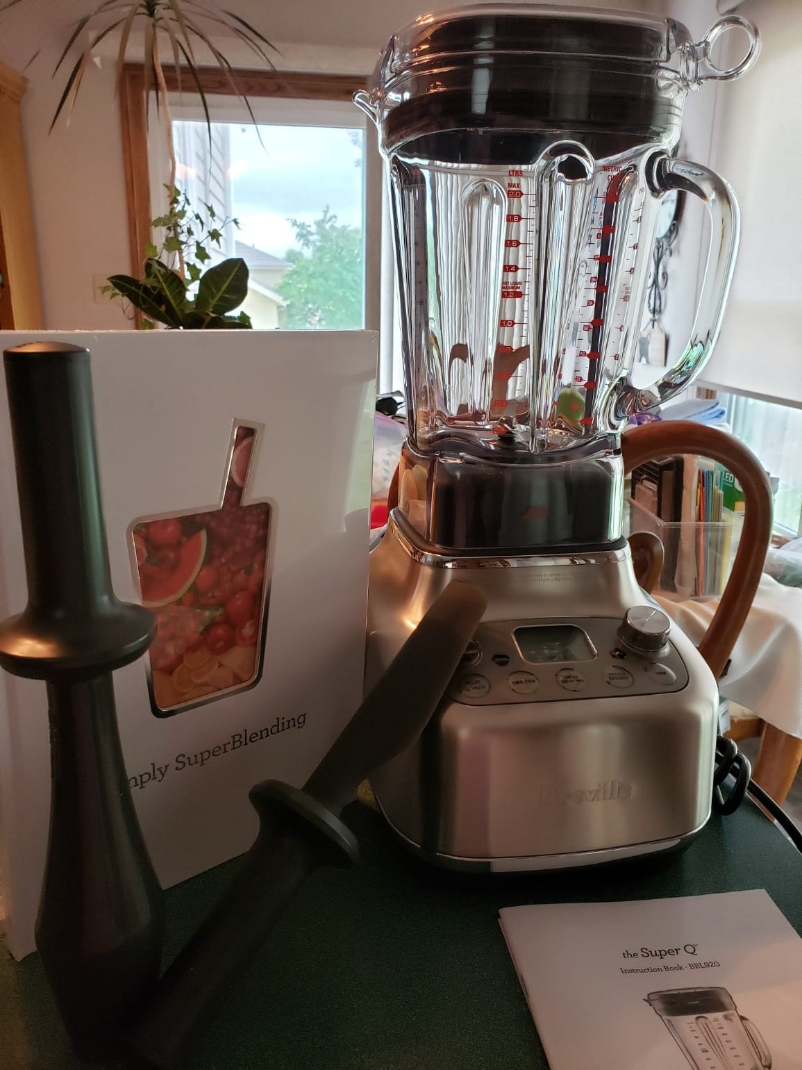Breville BBL920BSS Super Q Blender for Kitchens, Brushed Stainless Steel customer photo 1
