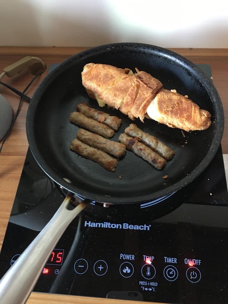 Hamilton Beach Portable Single Induction Cooktop With Fast Heating Mode customer photo 1