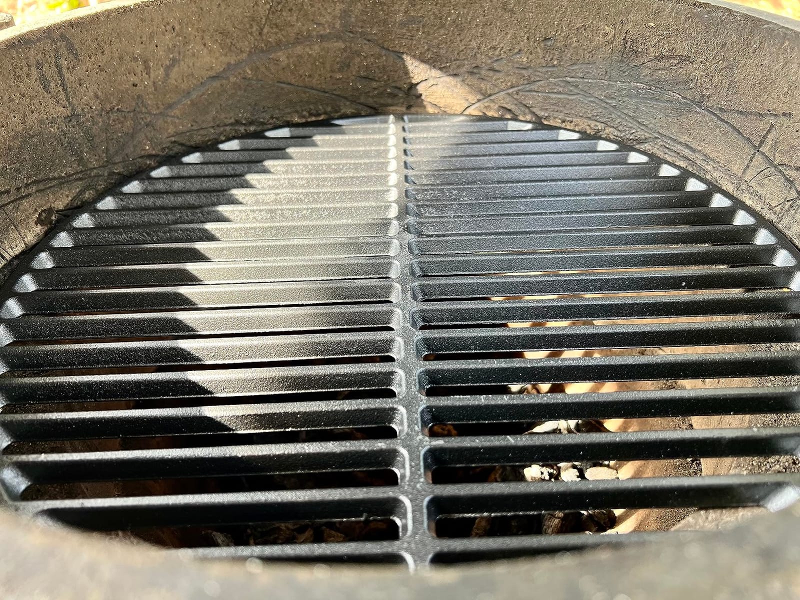 Cast Iron Cooking Grids Grates Compatible with Medium Big Green Egg Charcoal Grill customer photo 1