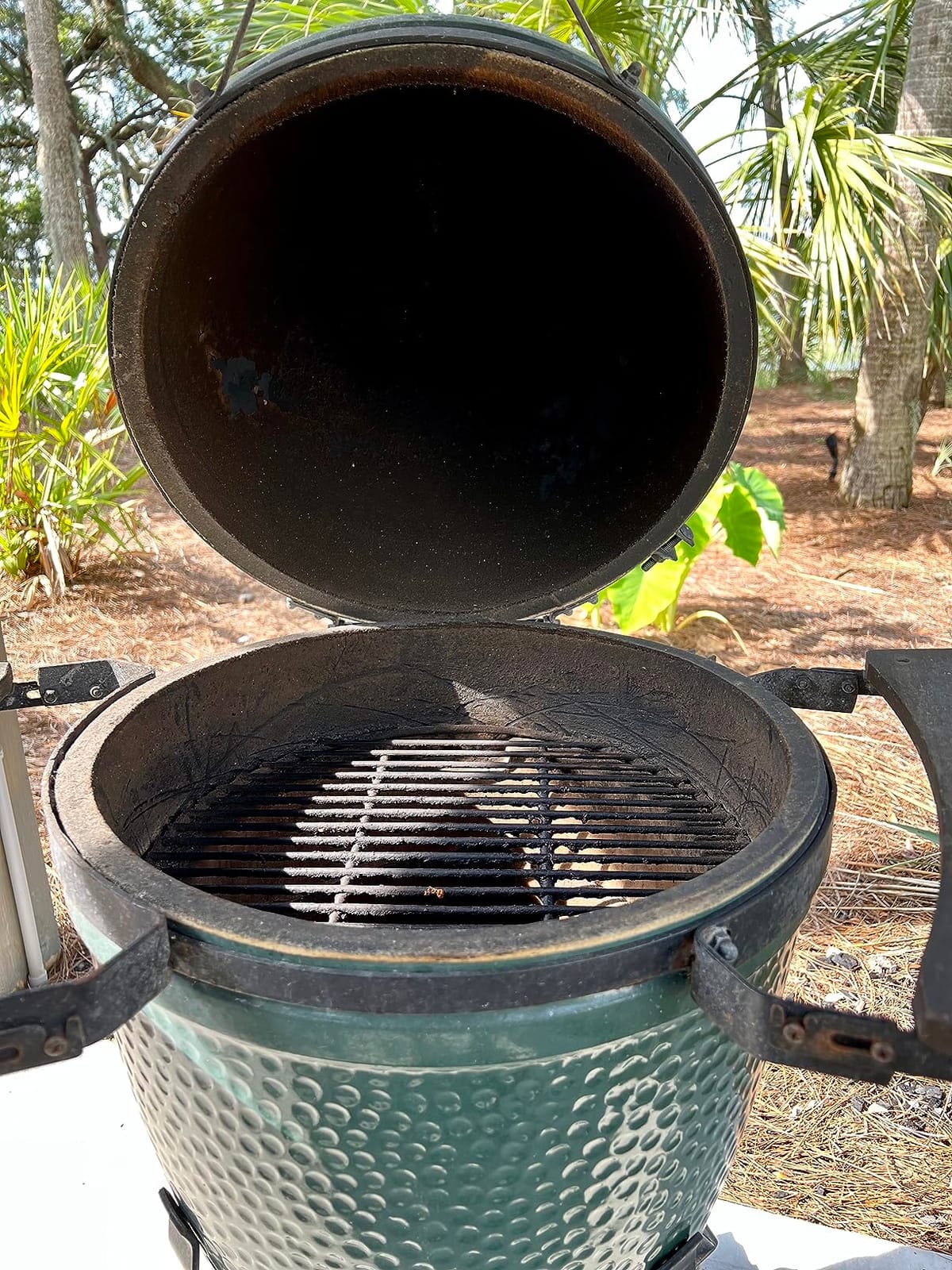 Cast Iron Cooking Grids Grates Compatible with Medium Big Green Egg Charcoal Grill customer photo 2