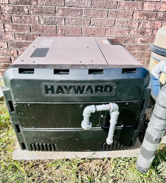 Hayward H-Series Natural Gas Pool Heater for Inground Pools 400,000 BTU | W3H400FDN Universal H Series Swimming Pool Water Heaters feature High Quality Cupo Nickel Heat Exchanger w/ Low NOx Emissions customer photo 2
