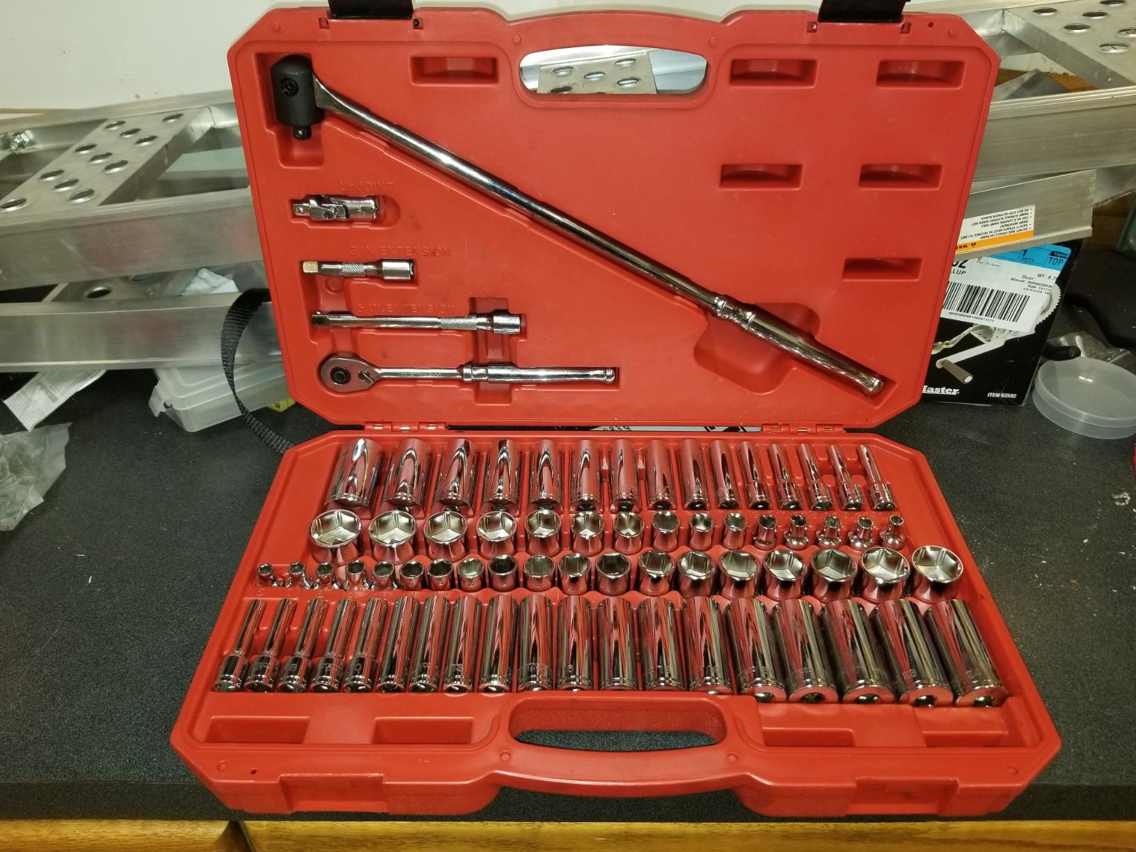 TEKTON 3/8 Inch Drive 6-Point Socket and Ratchet Set, 42-Piece (6-24 mm) | SKT15201 customer photo 1