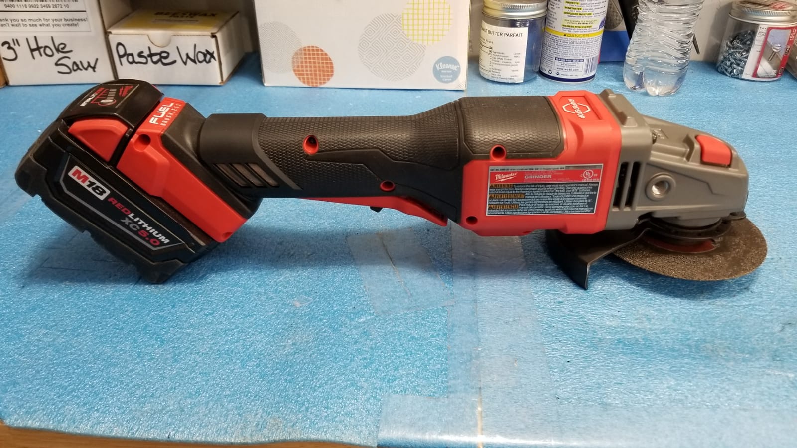 2980-20 M18 FUEL 4-1/2 in. - 6 in. Braking Grinder w/No-Lock Paddle Switch (Tool Only) customer photo 2