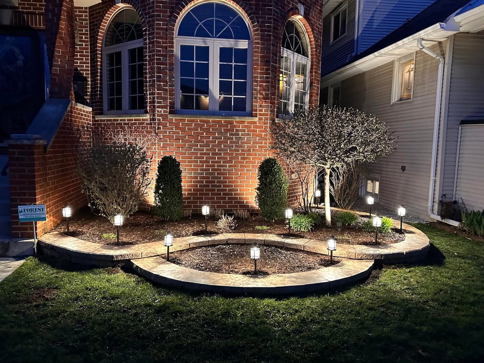 hykolity Low Voltage LED Landscape Kits, 12V-15V Pathway Flood Light Kits | 10W 390LM and 3.4W 155LM Wired for Outdoor Yard Lawn, Die-cast Aluminum, 50W and 30W Equivalent, 8 Pack customer photo 2