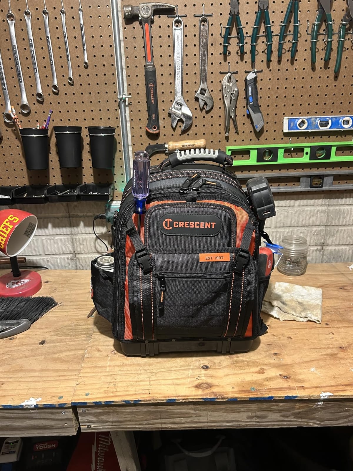 Crescent Tool Bag Backpack | CTB1000 customer photo 1