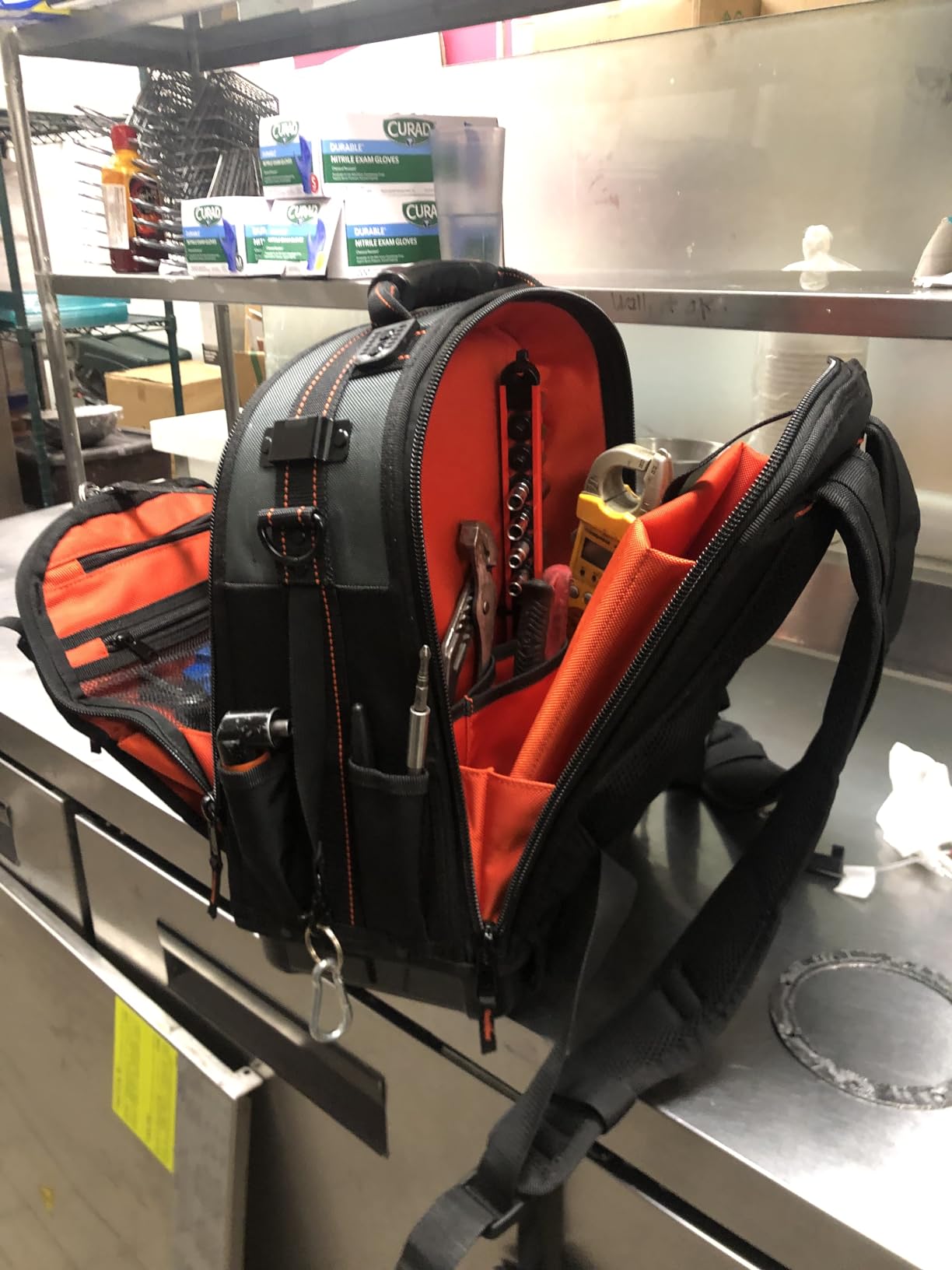 Crescent Tool Bag Backpack | CTB1000 customer photo 2