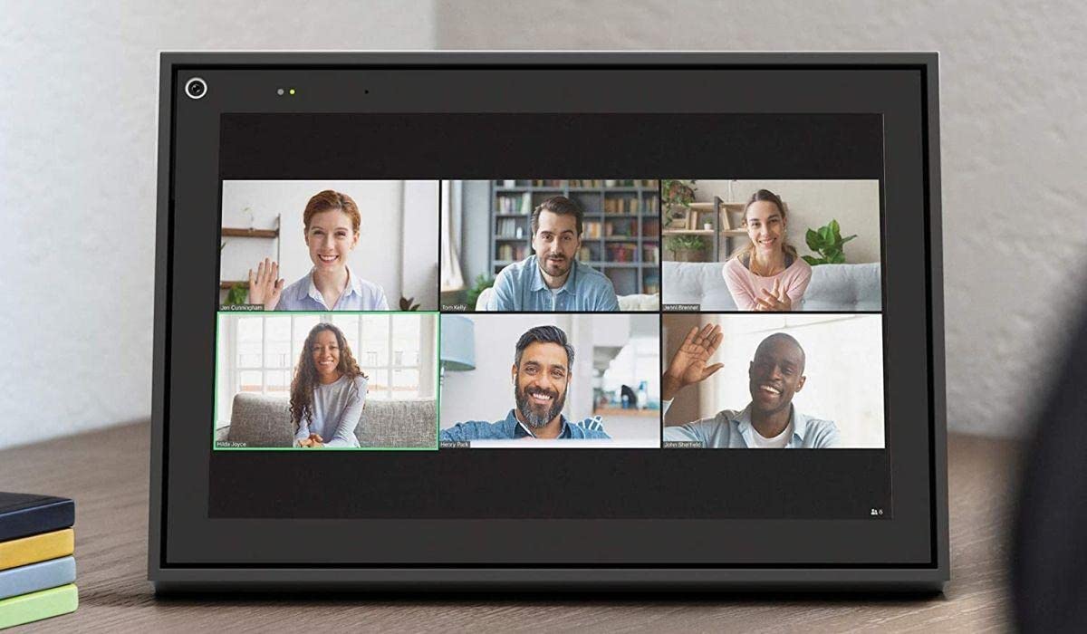 Meta Portal - Smart Video Calling for the Home with 10” Touch Screen Display - White customer photo 2