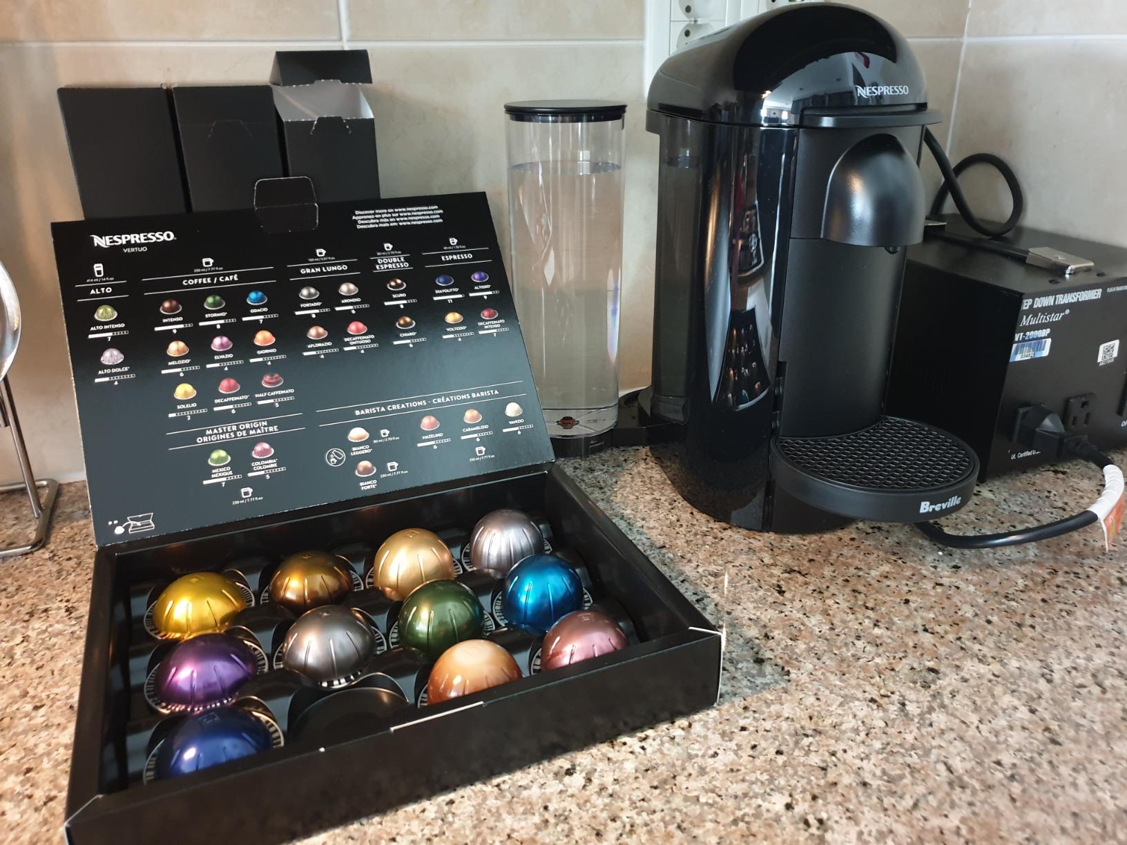 Vertuo Plus Coffee and Espresso Maker by Breville, Ink Black customer photo 1