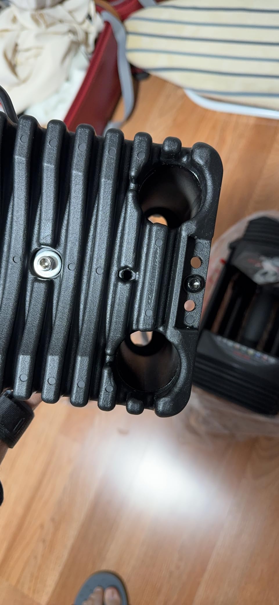 Pro 50 Adjustable Dumbbells, Sold in Pairs, 5-50 lb. | All-in-one dumbbell pair with durable steel build, versatile training customer photo 2