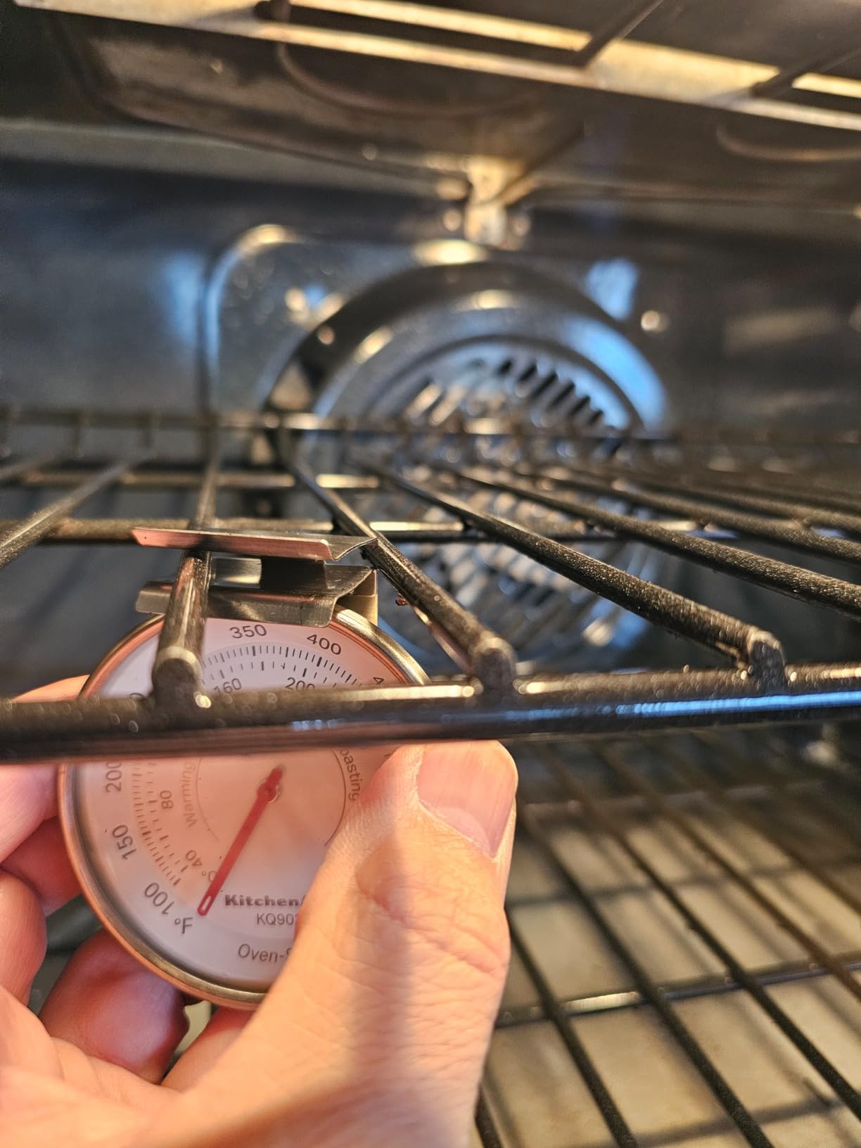 KitchenAid 3-in Dial Oven Thermometer, Temperature Range: 100°F to 600°F customer photo 1