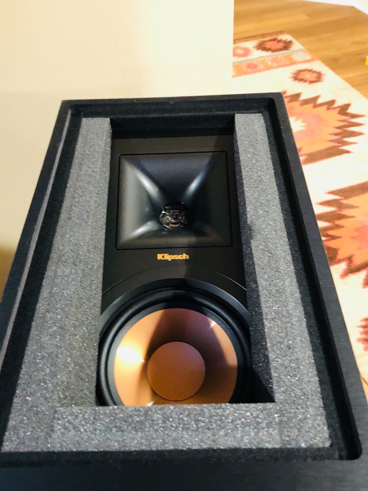 Klipsch Reference R-26FA Floorstanding Speaker, Black, Pair | Includes 2 Floorstanding Speakers, front grilles and top grilles for Dolby Atmos, home theater and immersive audio customer photo 2