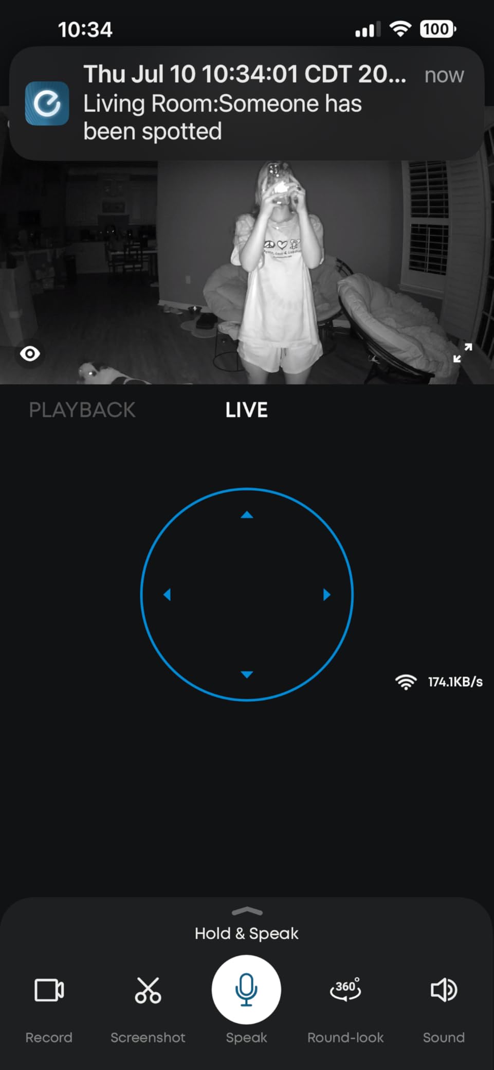 eufy Security Indoor Cam E220, Dog/Pet Camera, Pan and Tilt customer photo 2