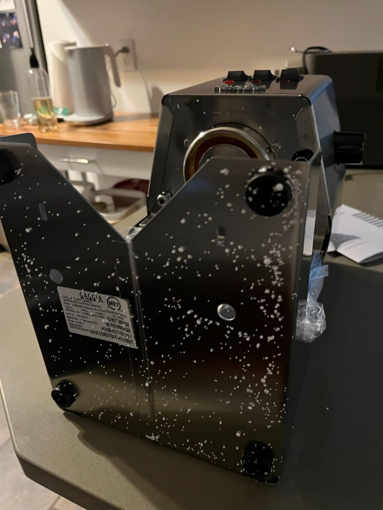 Gaggia RI9380/51 Classic Evo Pro Espresso Machine, Industrial Grey, Small customer photo 2