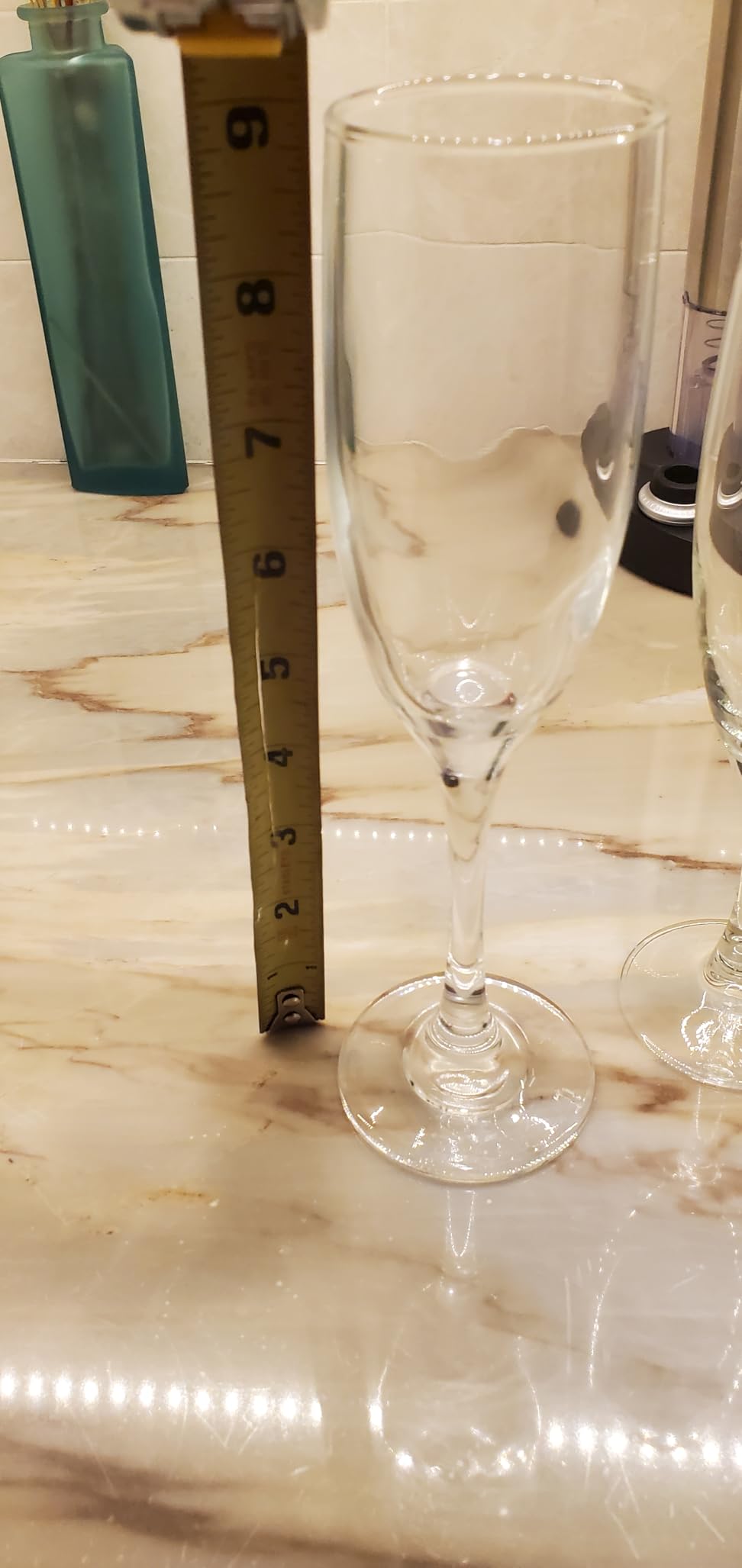 UMI UMIZILI Classic Champagne Flutes, Set of 12, 6 Oz Premium Stemmed Champagne Glasses, Sparkling Wine Glass, Crystal Clear customer photo 2