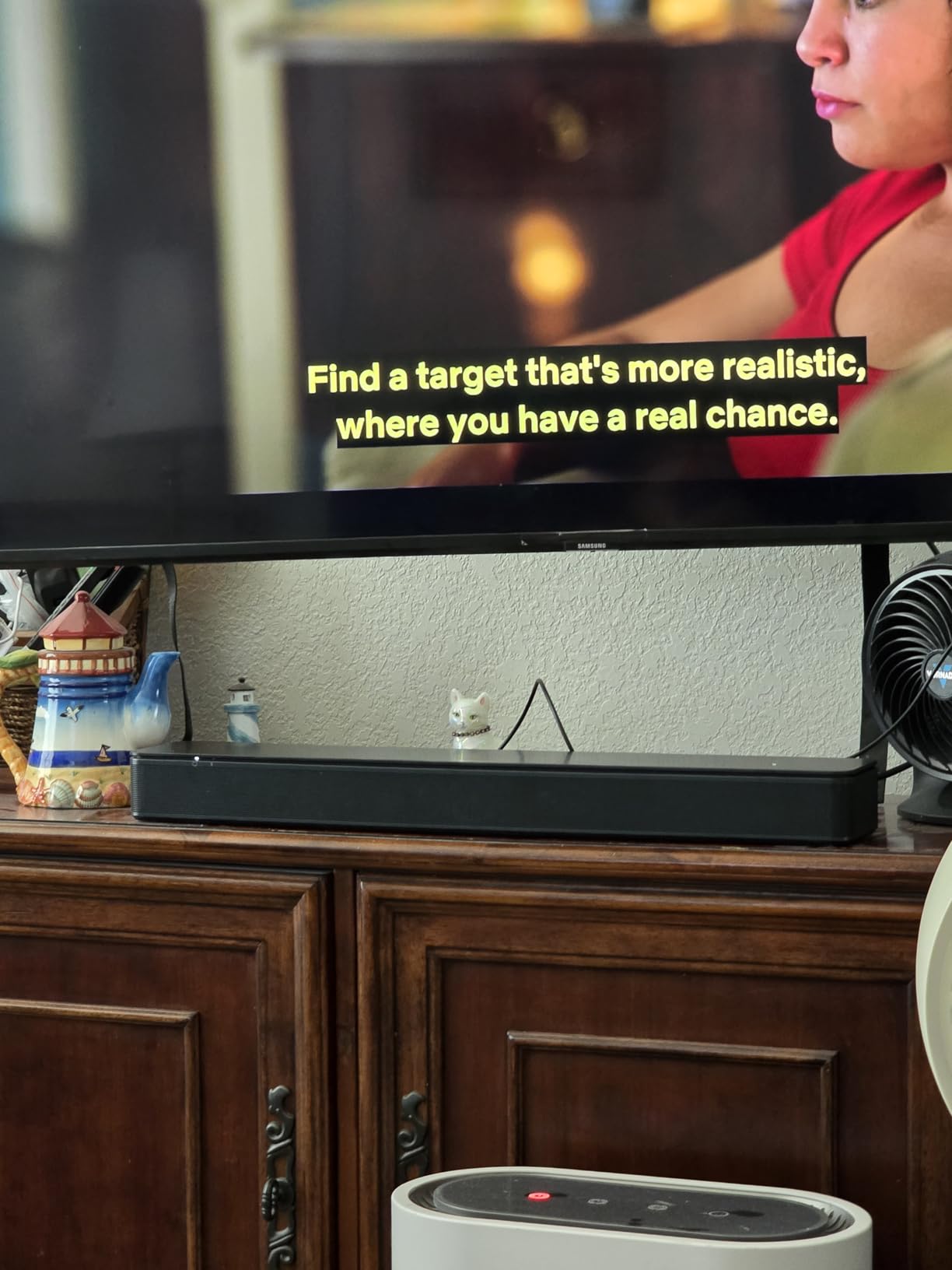 Bose TV Speaker - Soundbar for TV with Bluetooth and HDMI-ARC Connectivity, All-in-One Compact Soundbar, Includes Remote Control, Black customer photo 2