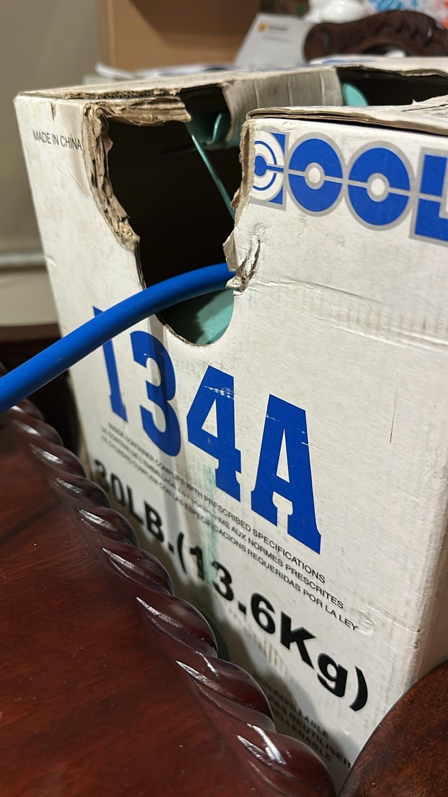 Lichamp A/C R134A Refrigerator Freon Recharge Kit with Bullet Piercing Valve, Piercing and Self-Sealing Can Tap 134A customer photo 1