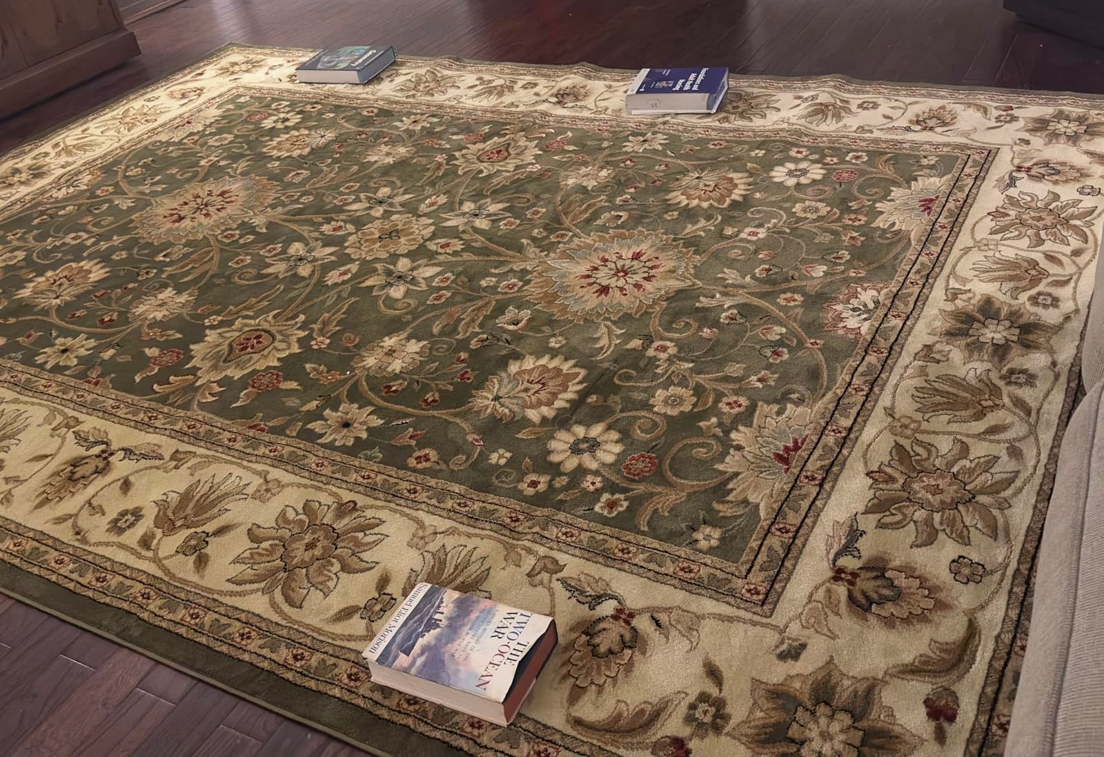 SAFAVIEH Lyndhurst Area Rug 8x10 Large, Beige & Ivory LNH212D customer photo 2